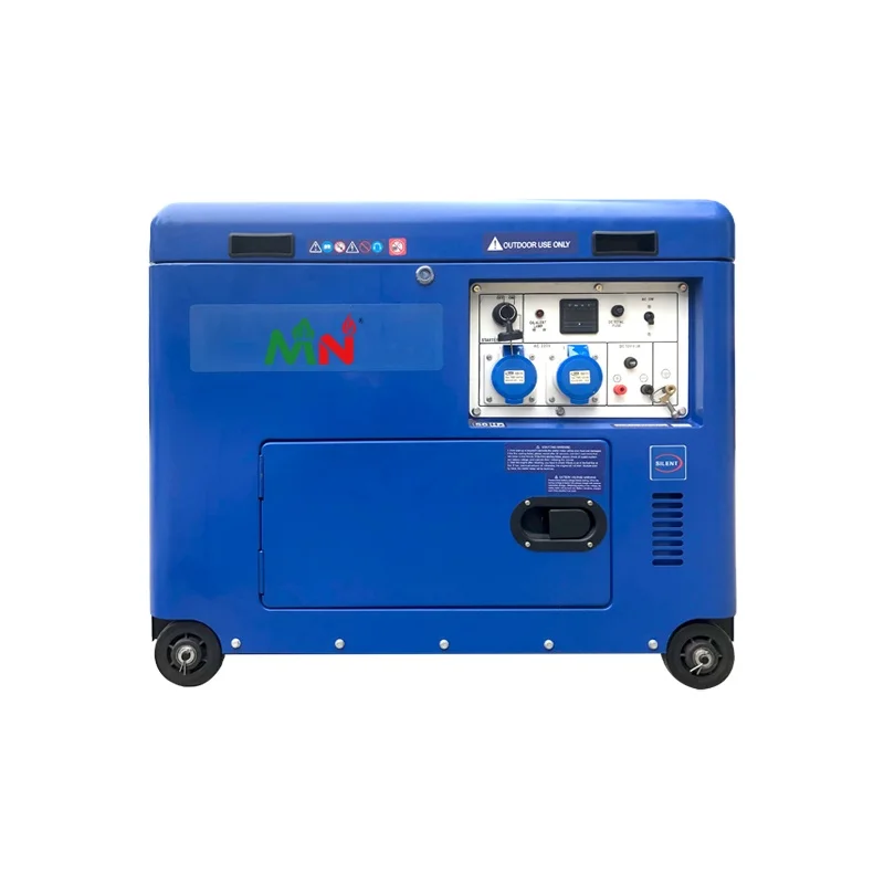 Latest Models   Popular  Design Mobile 4500w  Generator Quiet Generator For House Backup