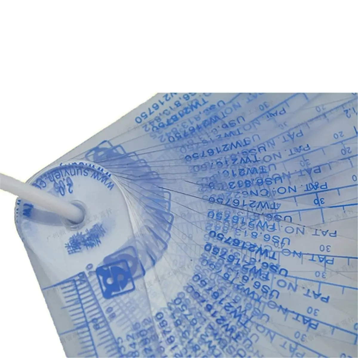 Blades Feeler Gauges Metric Measurement 0.01-2.0mm Thickness Metric Filler Feeler Gauge Plastic Measuring Tools