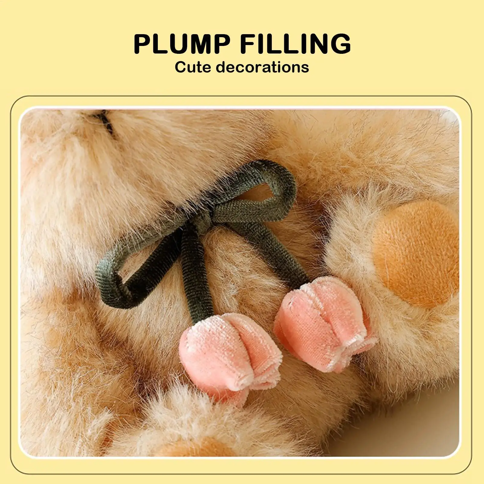 Królik Pluszak 20 cm Urocza Miękka Lalka Pastoralna Poduszka Dekoracyjna Realistyczne Królicze Zabawki Pluszowe Maskotki na Boże Narodzenie