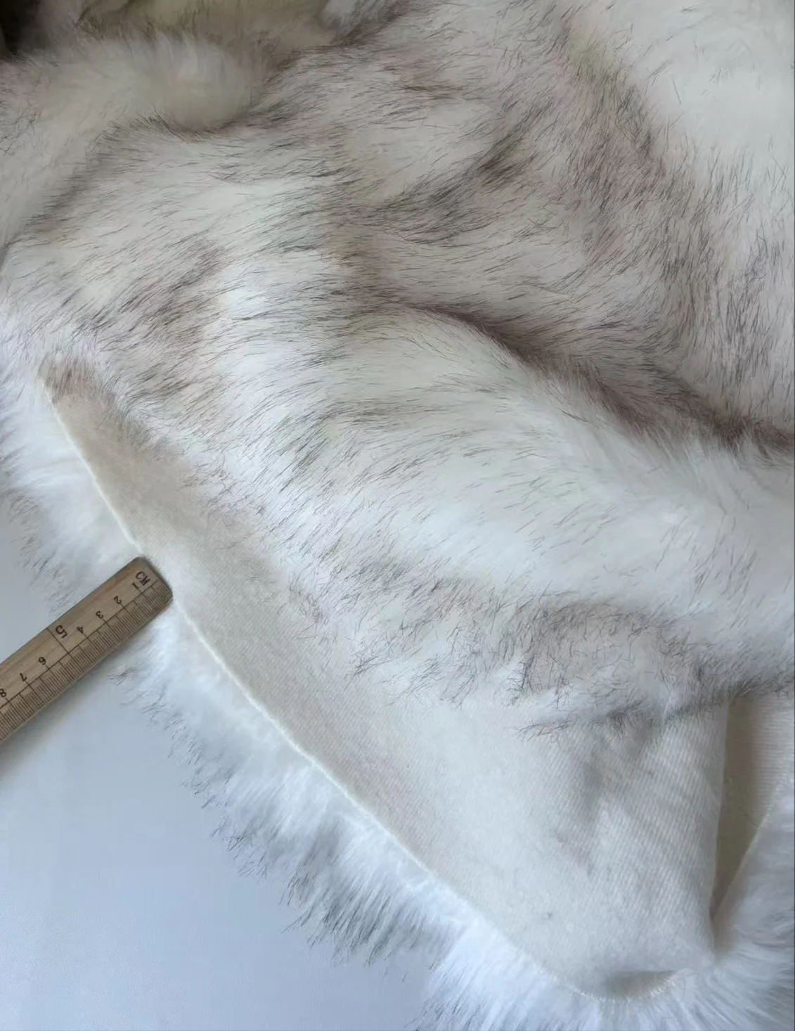  Fur Fabric Plush Material 5cm Long Hair Carpet Toy Clothing Fabric Soft Warm Home Textile DIY Craft Supplies