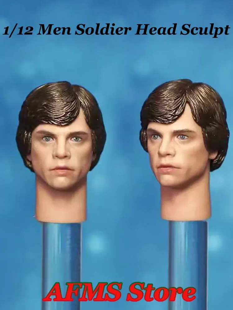 Manipple Studio 1/12 hommes soldat Luke Skywalker tête sculpter Star Wars poupées tête modèle pour 6 pouces SHF figurine corps jouets