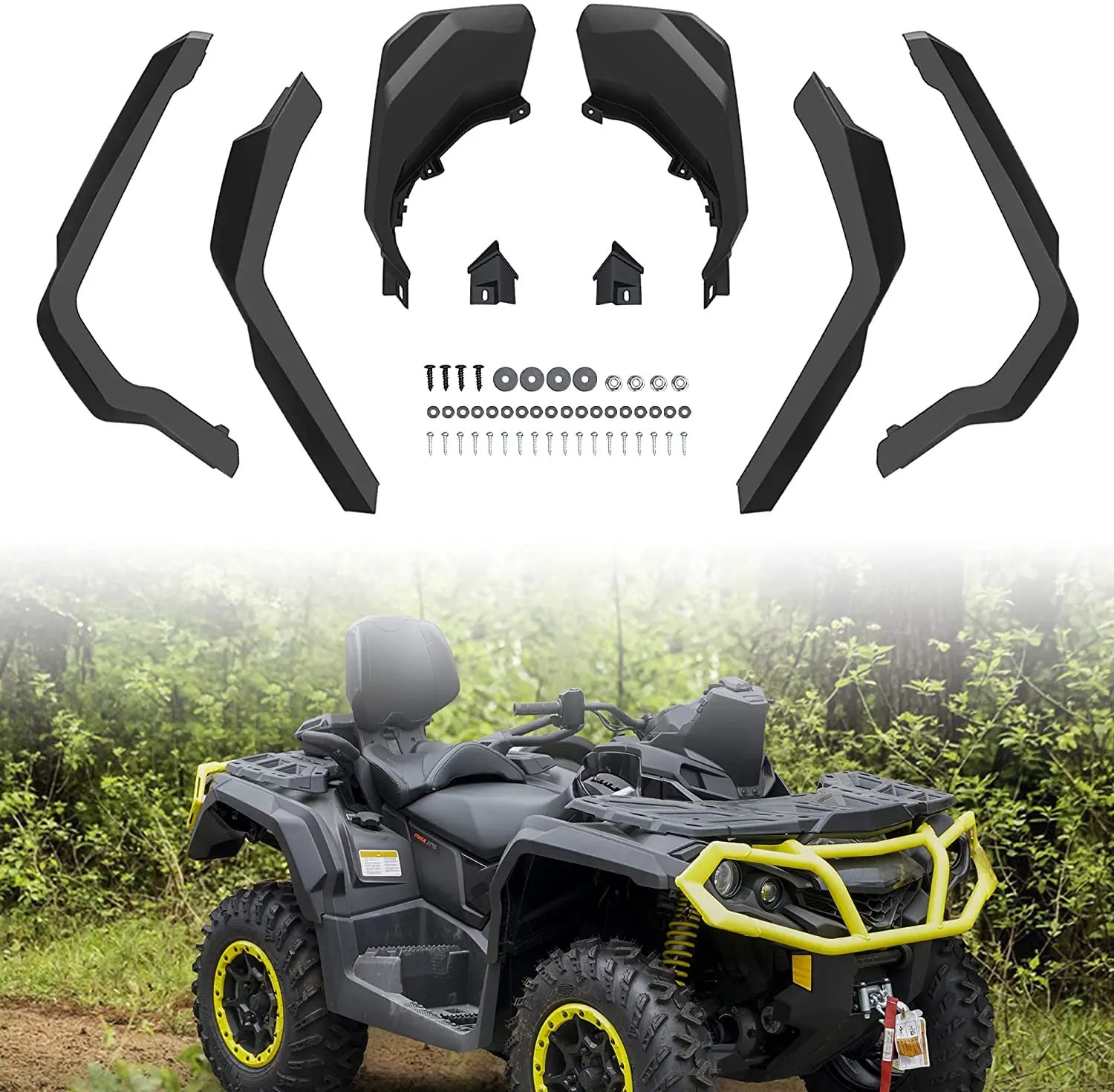 

Fender Flares Mud Flaps Mud Guards for Can-Am Outlander 500 570 650 800R 850 1000 Max 2013-2021 Accessories