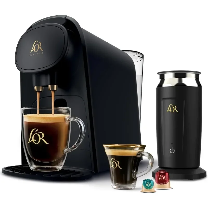 

L'OR Barista System Coffee and Espresso Machine Combo with Frother