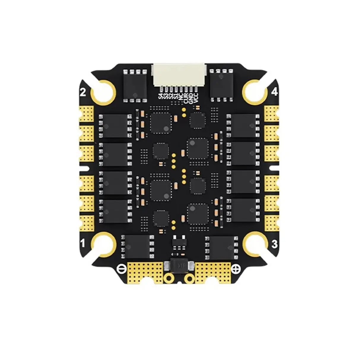 Y1429A*☀▃Warrior 3055S 55A 8-Bit 4-in-1 ESC 3-6S DShot150/300/600/Multishot/OneShot for FPV Drone Traversing Machine