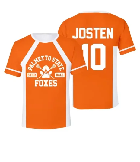 All For The Game Palmetto State Foxes T-Shirt, Andrew Minyard 03 Lacrosse Casual Fan Jersey Tee Men's and Women's Streetwear