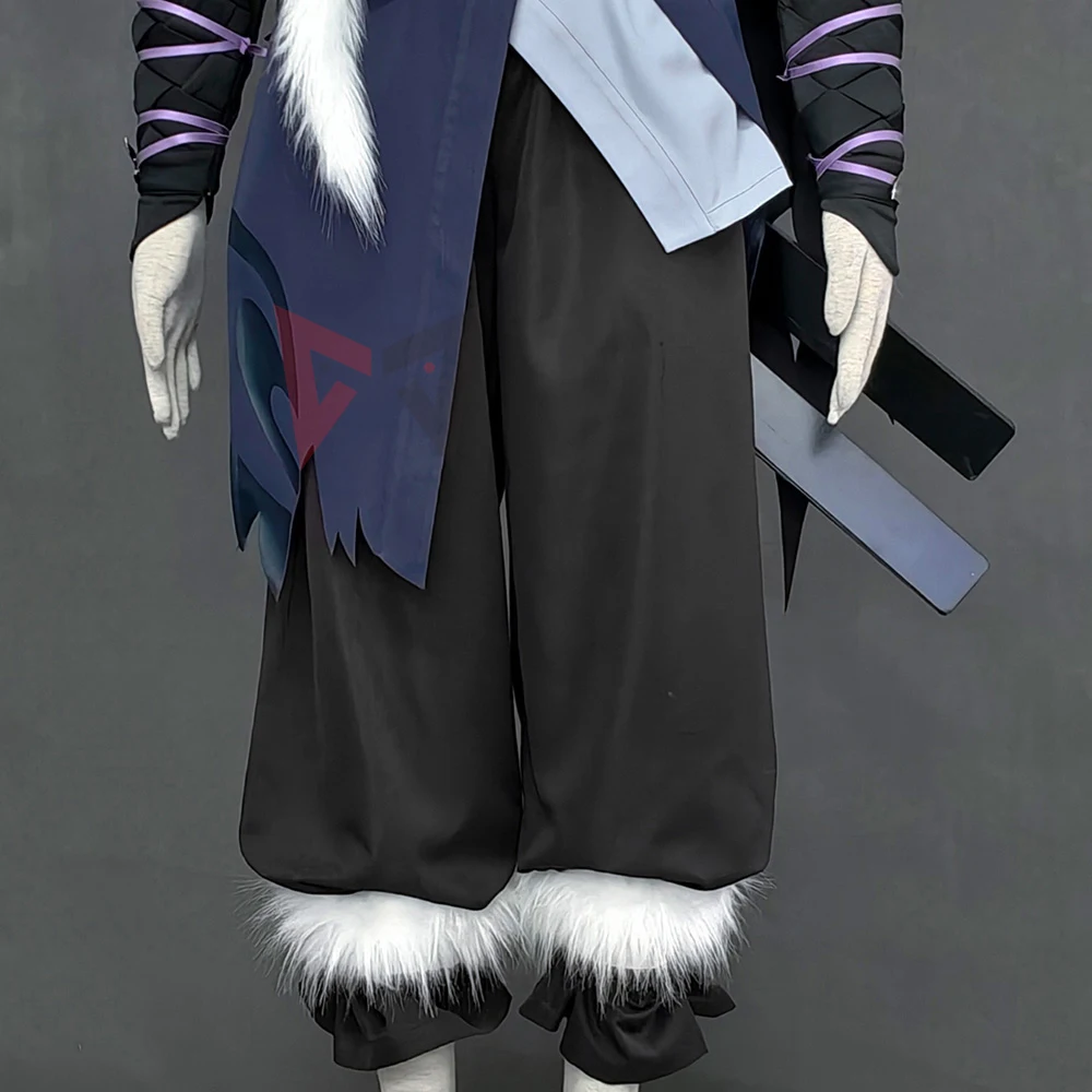 New Game Ninja Uchihang Sasukesing Cosplay Costume Hero Shirt Pants Cloak Mask For Game Party Halloween Custom Made view 6