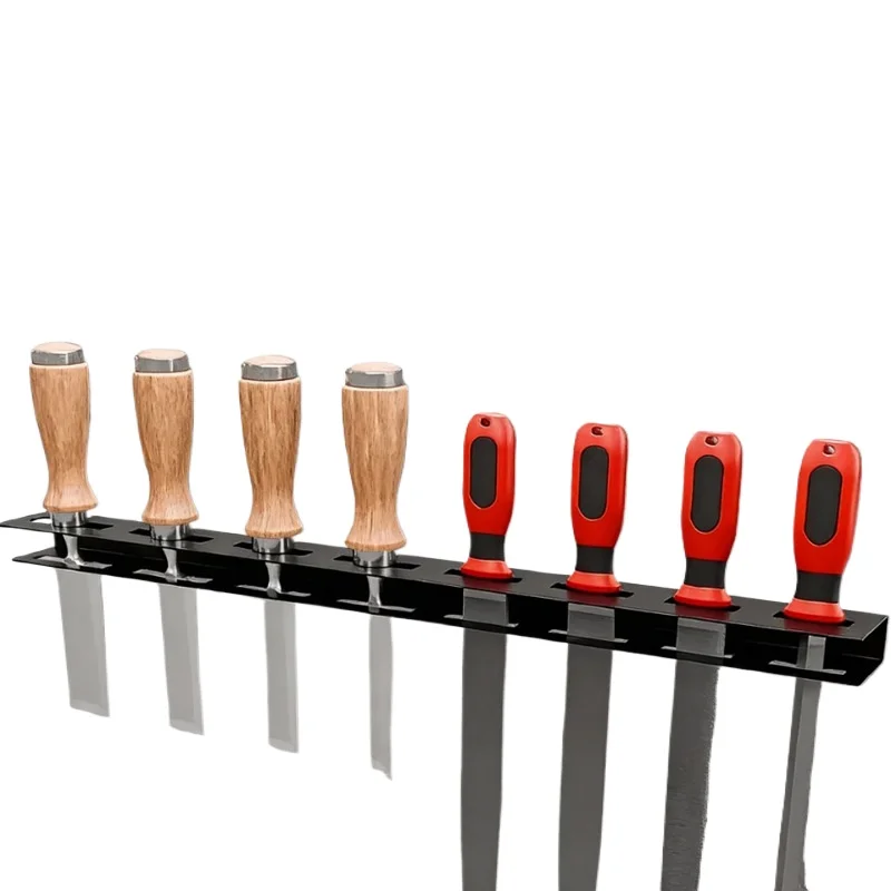 Screwdriver Holder Wall Mount Storage Organizer For Workshop Shed Garage Household Tool Arrangement