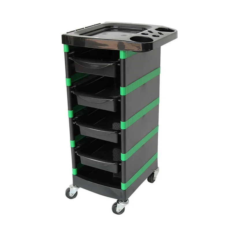 

Barber shop perm and dye cart, hair cutting, storage bar car, high-end large-capacity hair salon, hair salon