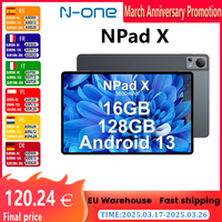 N-one NPad X MTK G99 8-Cores Tablet PC 10.95'' Android 13 Fast Charging 8600mAh MAX 8+8GB 128GB  2000*1200 FHD IPS 4G LTE Wi-Fi