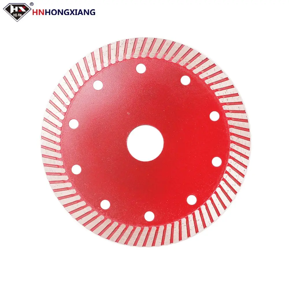 Diamond Turbo Corrugated Saw Blades Granite Continuous Rim Cutting Disc Cutter Saw Blade For Quartz Stone Cutting