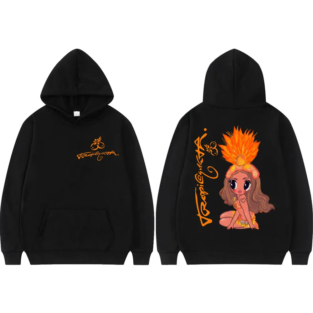

Singer Karol G Cartoon Graphic Hoodies 2025 New Album Tropicoqueta Merch Sweatshirts Men Women Clothing Fashion Y2k Pullovers