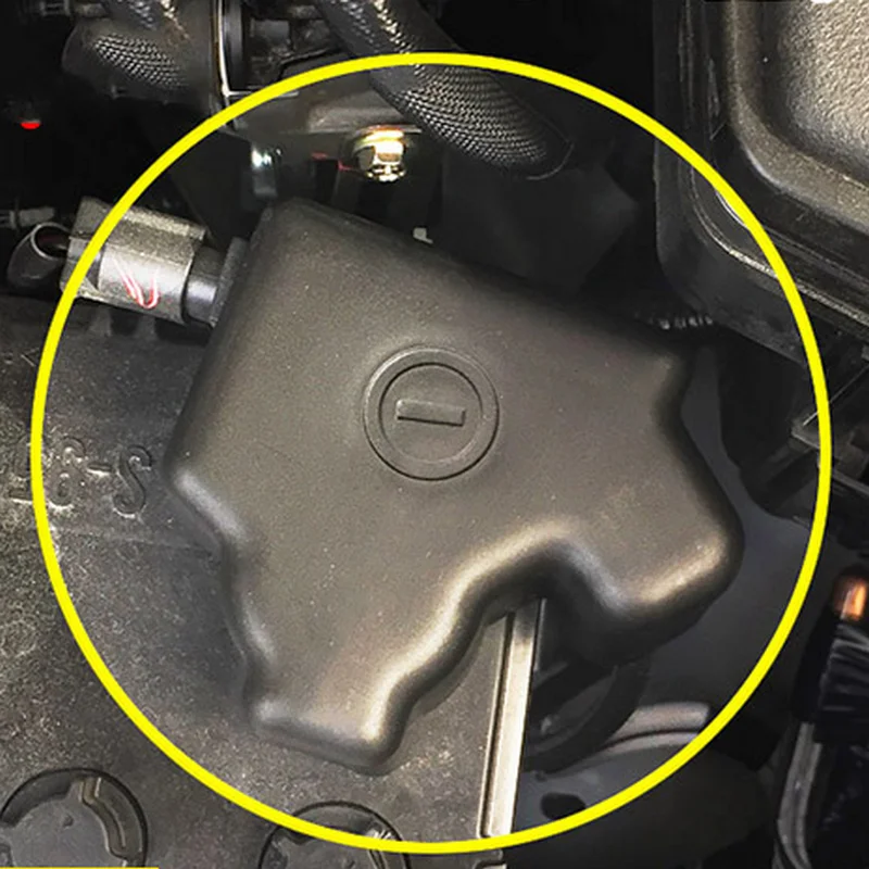 

SBTMY для Toyota Camry 2015-2017, автомобильный Стайлинг, ABS автомобильный аккумулятор, отрицательная защитная крышка, аксессуары для отделки