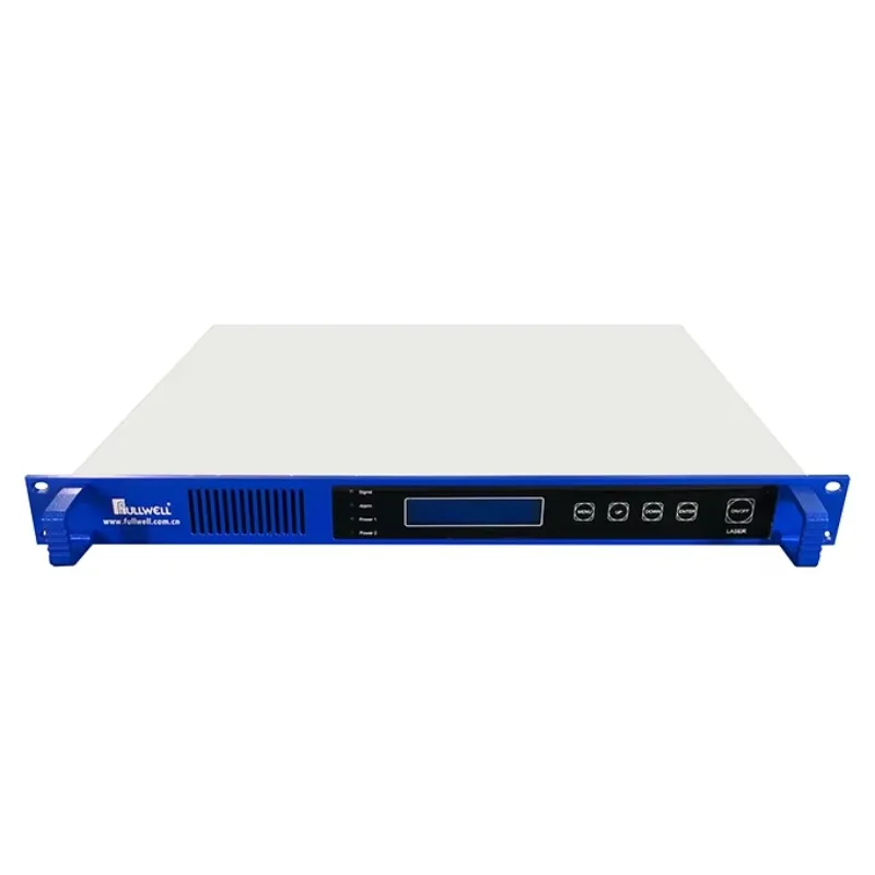 

2026 AOI DFB Digital/analog TV Transmitter Direct Modulated CATV 1550nm Optical Fiber SC/APC Fiber Optic Equipment 90-250VAC