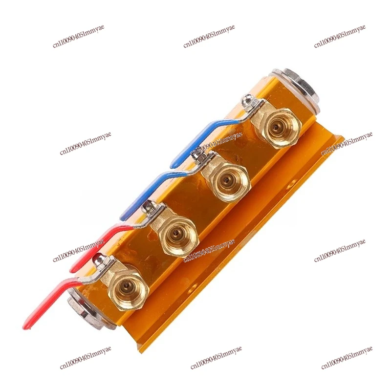 

Injection molding machine single drain water drain diverter mold cooling water flow distributor water circulation