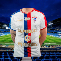Polish Football Men Jersey Poland Breathable Górnik Zabrze Jersey Soccer 25/26 Adult/KID Outdoor Fitness Training Sports Jersey