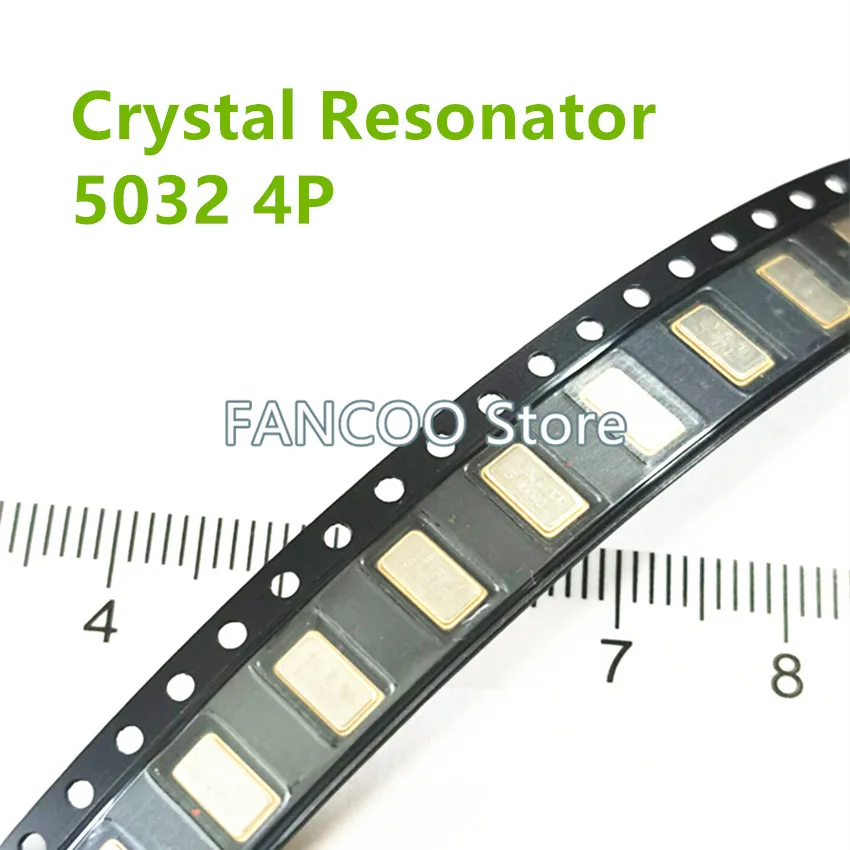 Imagem -03 - Cristal Ressonador 5032 5.0*3.2 Milímetros 4p 27.000mhz 40.000mhz 50.000mhz 18.000mhz 14.7456mhz 13.2256mhz 49.152mhz 100 Pcs