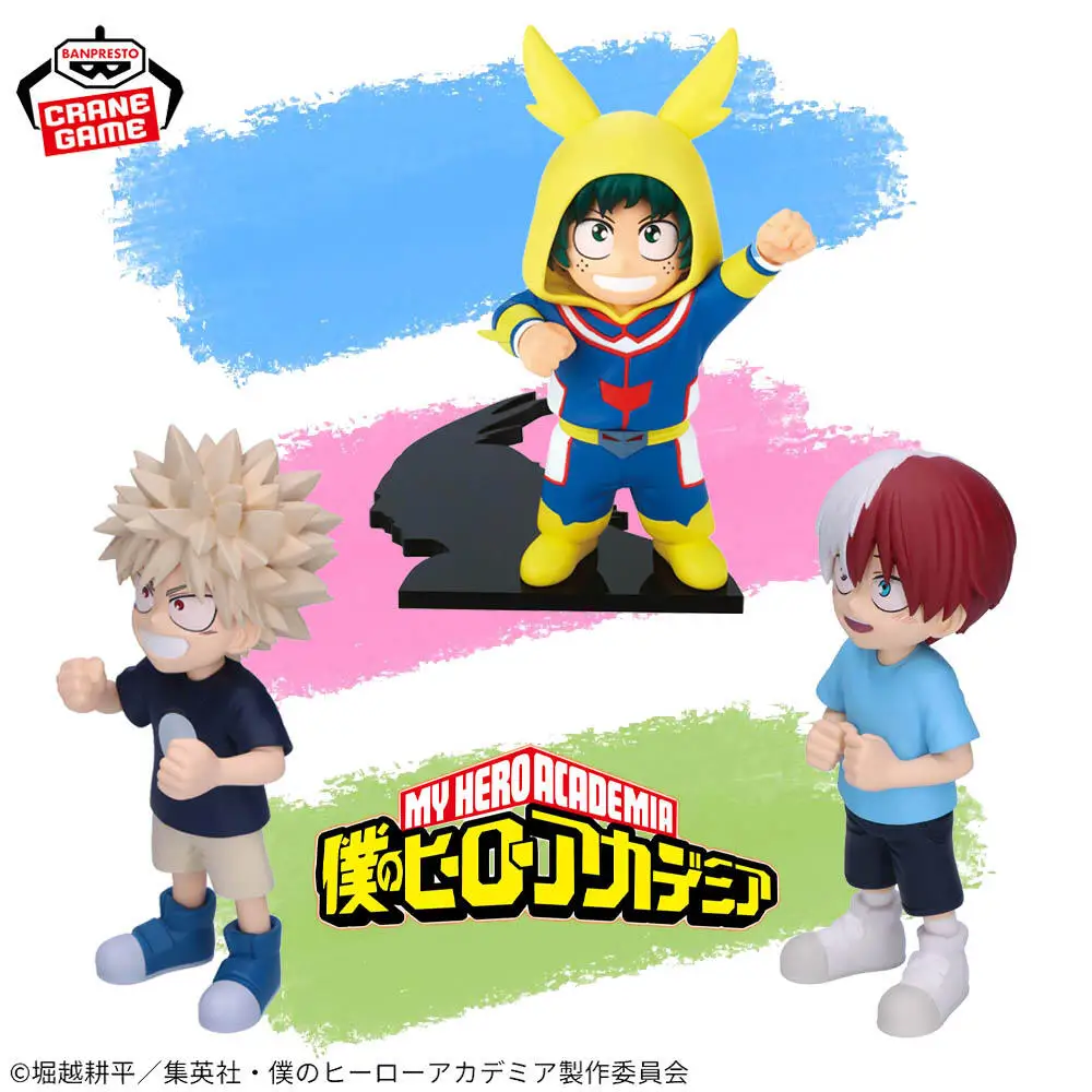 

In Stock Genuine BANPRESTO My Hero Academia Chiapiko Izuku Midoriya Shoto Todoroki Katsuki Bakugo Figure Anime Model Toy