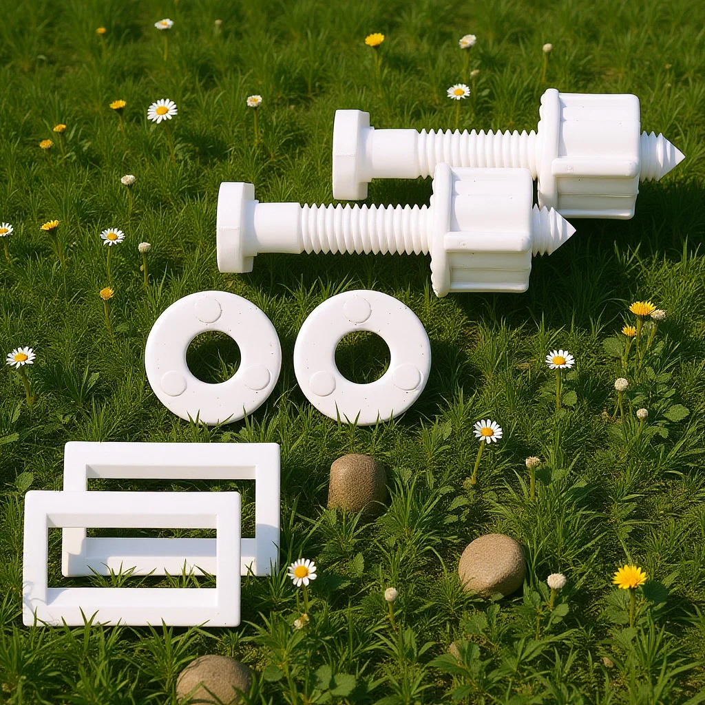 

2 комплекта пластиковых шарниров для сиденья унитаза, квадратные винты, гайки, шайбы, крепежные винты для сиденья унитаза, комплект сменного оборудования