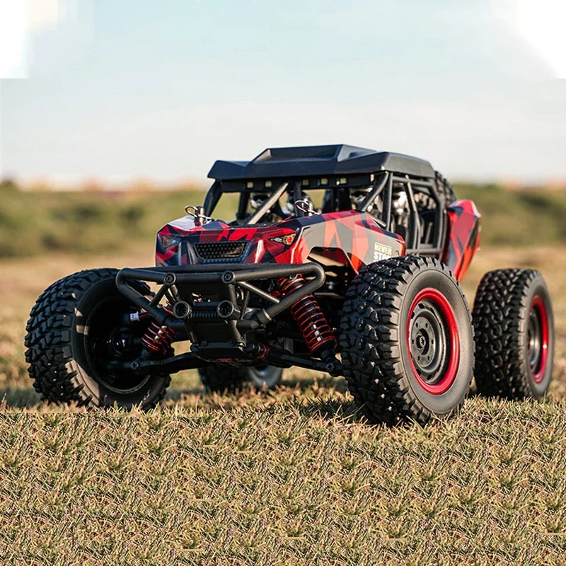 Vehículo de alta velocidad a Control remoto sin escobillas, vehículo de escalada todoterreno 4wd, escala completa 16106, modelo de coche de simulación, juguete para niños, 1/16