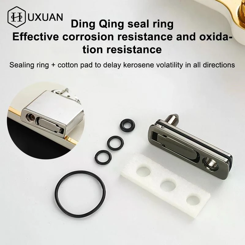 【New】Zip Lighter Cotton Base, Inner Liner Modification, Volatilization Reduction Feature, Sealing Metal Design