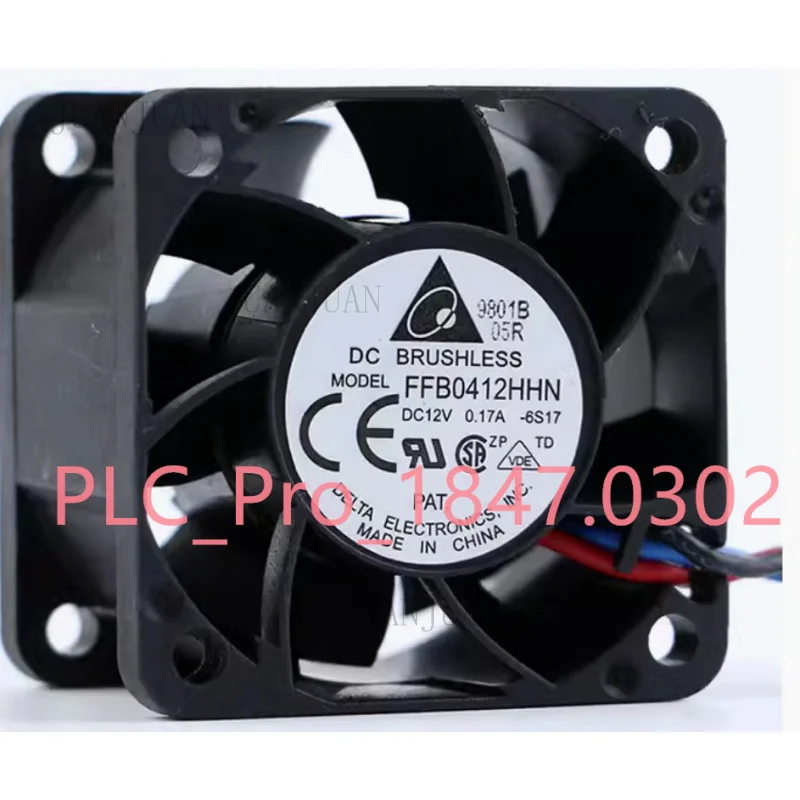 A+ 1PCS New FOR Delta FFB0412HHN DC12V 0.17A Cooling Fan 3Pin Fast delivery