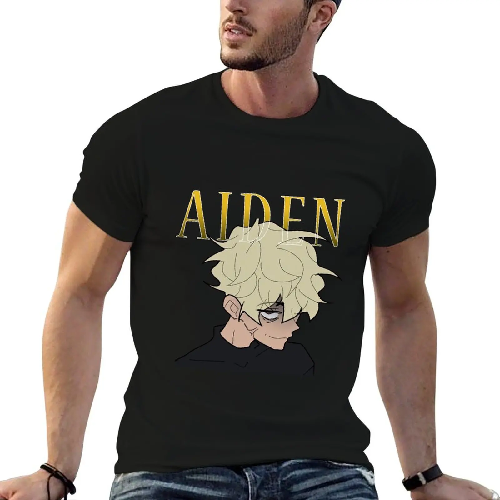 

Aiden School Bus Graveyard T-Shirt anime tshirt t shirts for man cotton T-Shirt