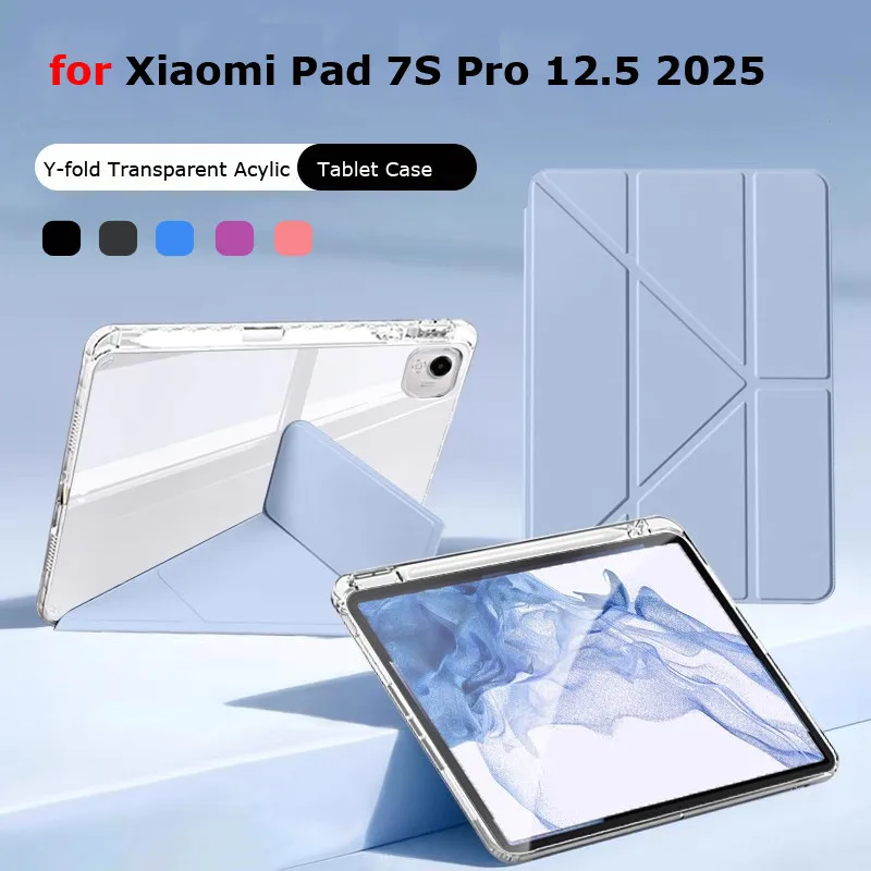 

Чехол для Huawei Honor Pad X9a 2025 11,5 дюймов ELN2-W09 X8a 11 дюймов X9 11,5 Pad GT V9 11,5 дюймов Y складной акриловый защитный чехол для планшета