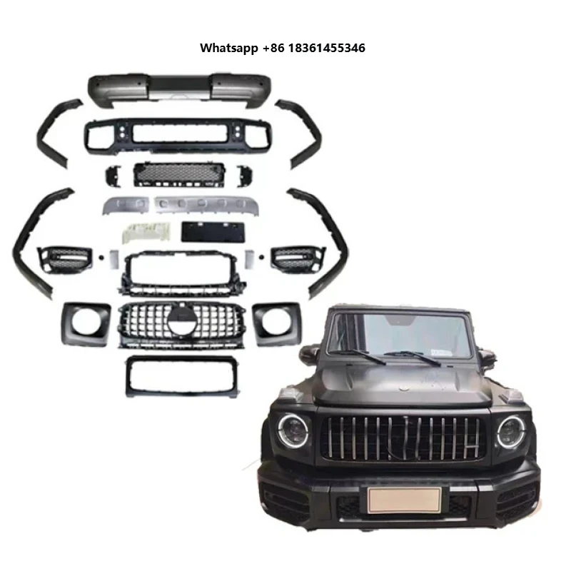 

Auto Parts Bumper Grille Body Kit G Class W464 G350 G500 2019-2024 G63 Style