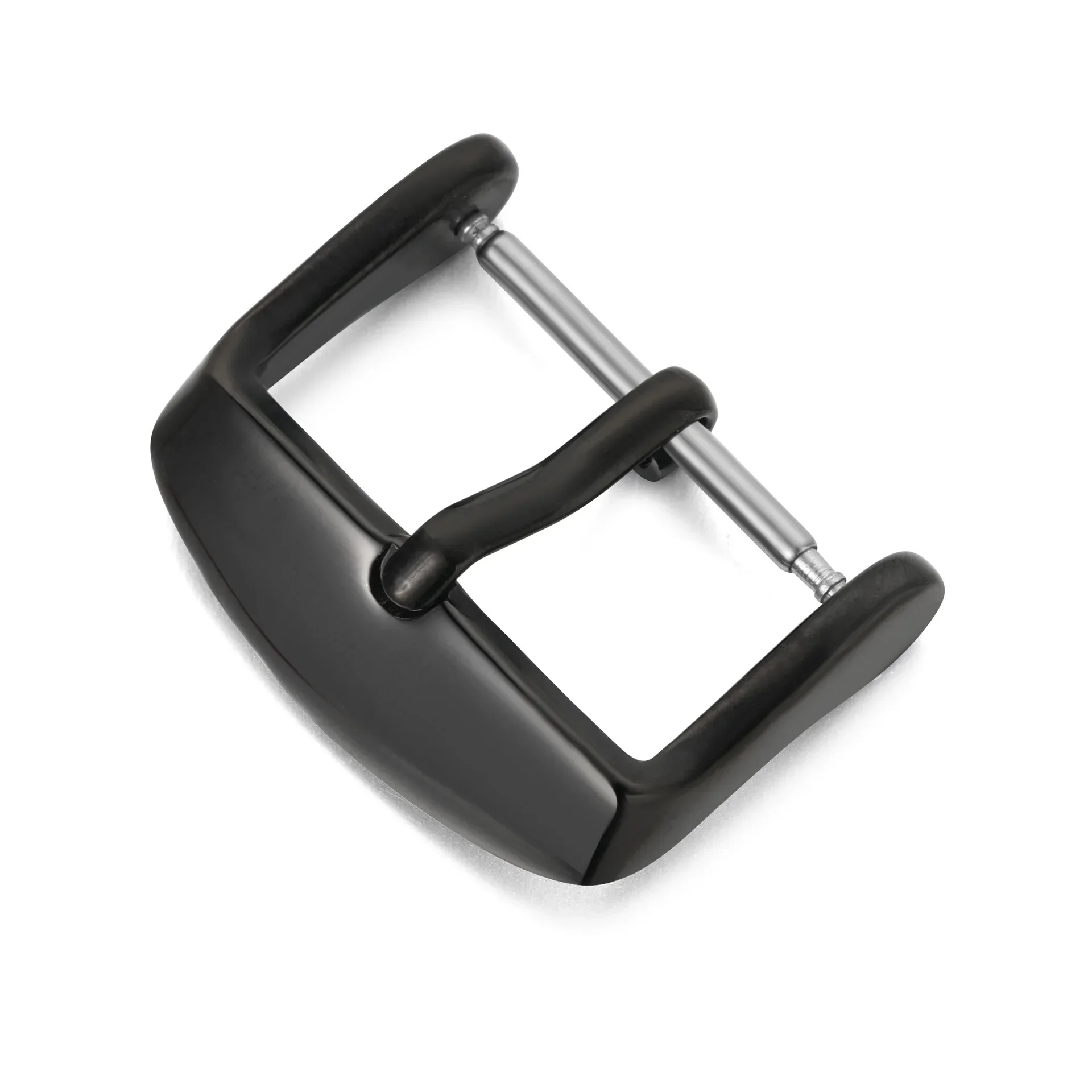 10/12/14/16/18/20/22/24mm Watchbands Buckle Stainless Steel Pin Clasp Watch Accessories Leather Band Strap Watch Buckle image 2