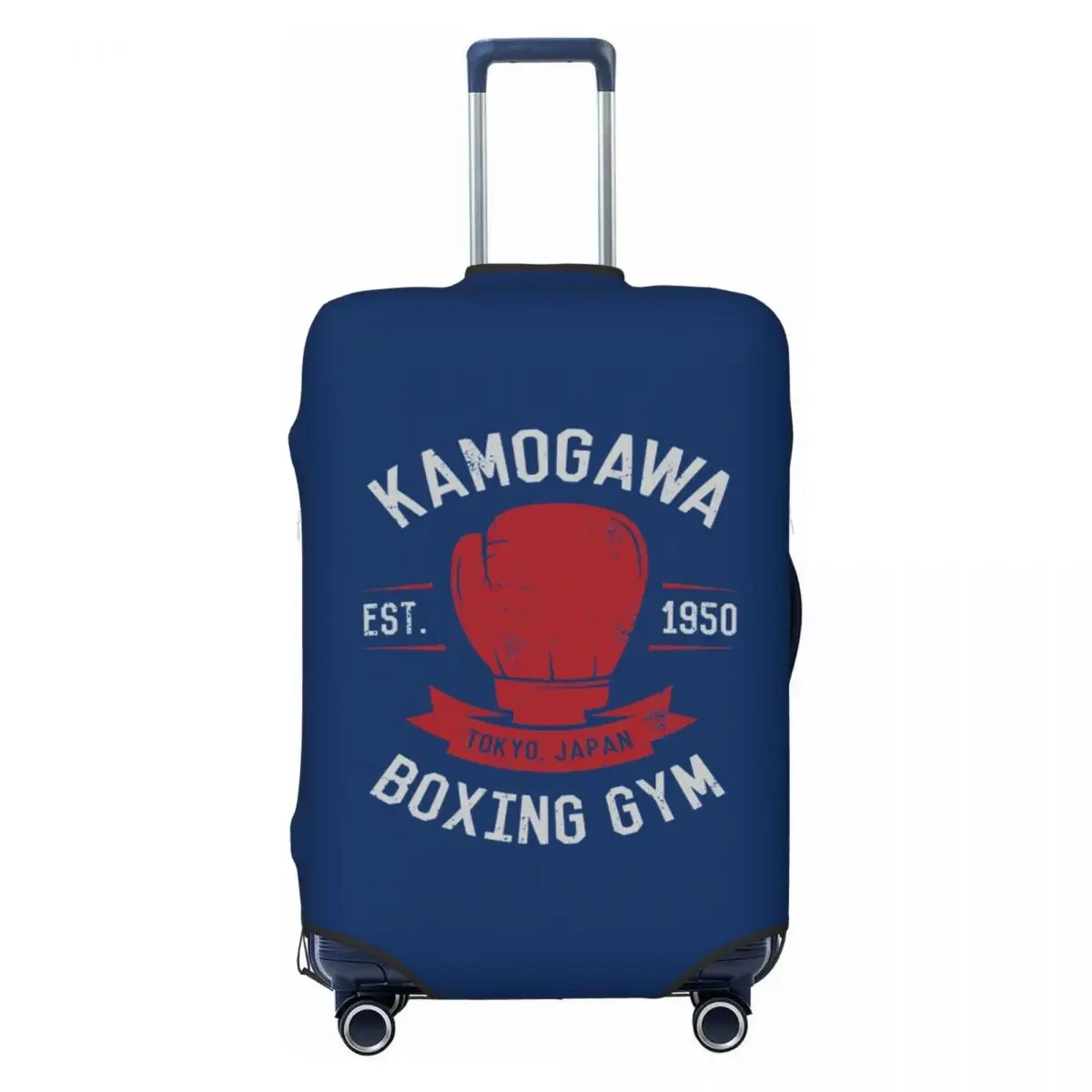 

Custom Kamogawa Boxing Gym Luggage Cover Fashion Hajime No Ippo KBG Suitcase Protector Covers Suit For 18-32 inch