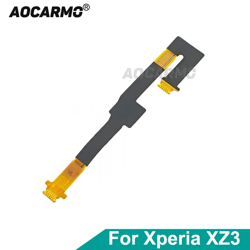 Aocarmo Przewód Flex z Czytnikiem Linii Papilarnych do Sony Xperia XZ3 H9493 6.0"