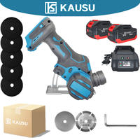 76MM Brushless Electric Circular Saw 3 Inch Cordless Adjustable Electric Saw Woodworking Cutting Tools For Makita 18V Battery