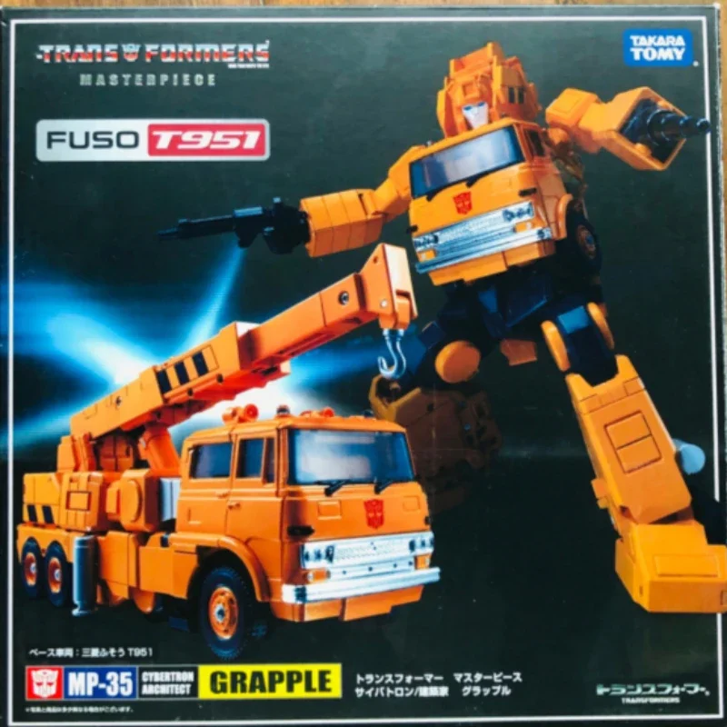 

Takara Tomy Transformers Toys MP-35 Grapple Фигурки Трансформеры Робот Игрушки Трансформеры Фигурки Игрушки для детей