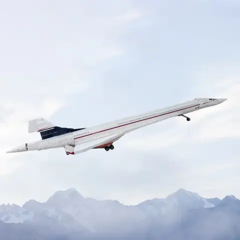 2025 Ny Airbus Concorde Byggsats Supersonisk Flygplan Rymdfärja 10318 Modell Pedagogisk Leksak För Barn Fars Dag Presenter 10 best sales konkorde - №7