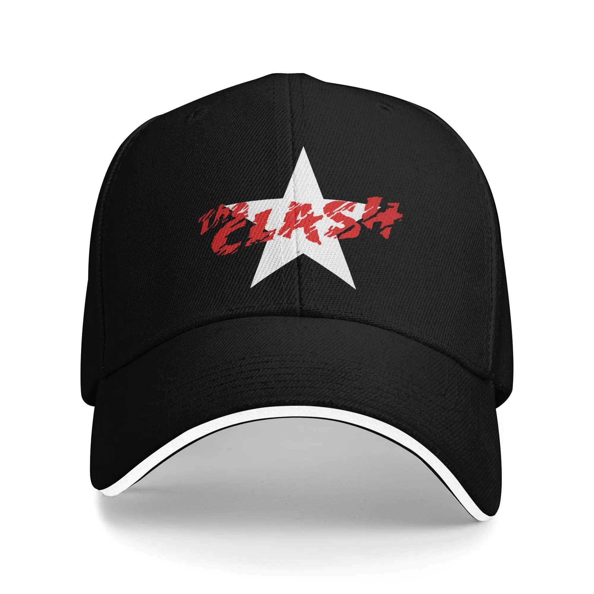 The Clash Baseball Cap Adult Retro Sun Hats  Hats Adjustable Polyester Trucker Cap Winter Caps