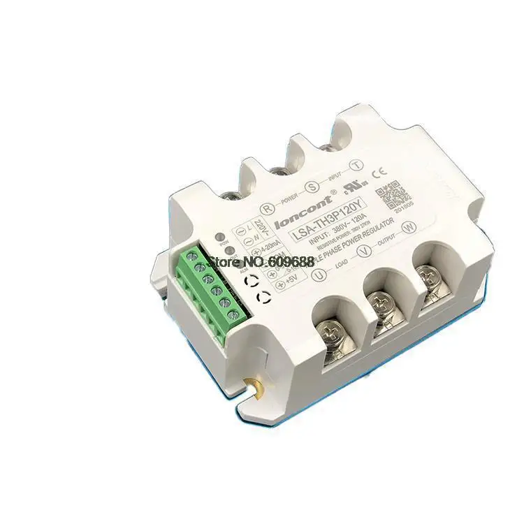 

120A-200A Three-phase AC Voltage Regulating Module With Heat Sink And Fan Power Regulator Thyristor Solid State Relay Dimming