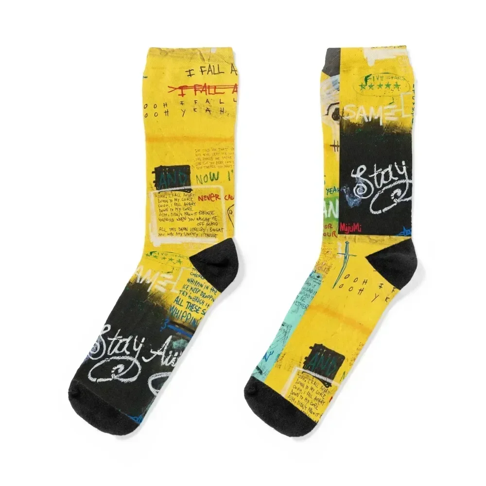 I Fall Apart Socks with print sports stockings man soccer anti-slip Socks Girl Men's