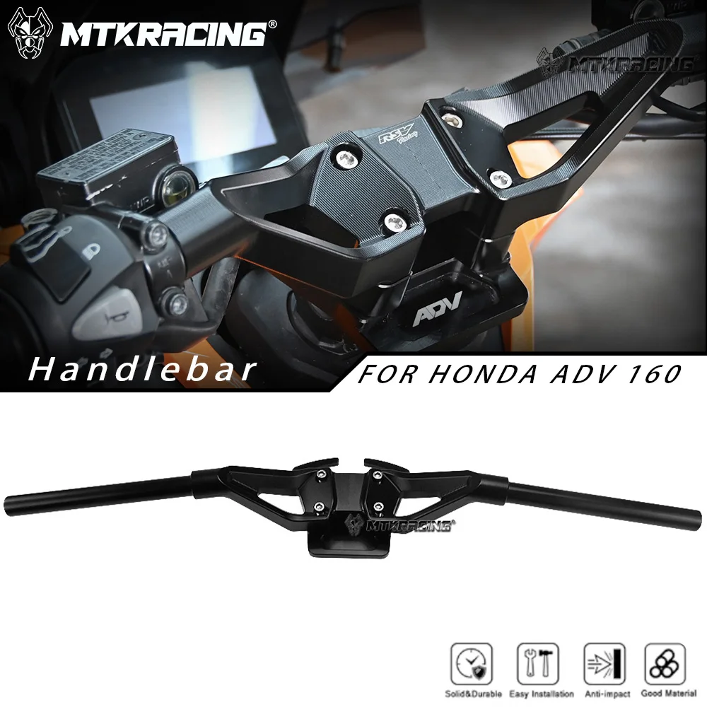 MTKRACING For HONDA ADV 160 2022-2025 Motorcycle modification handlebar installation handlebar clip support