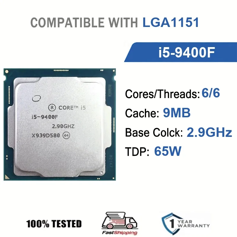 Intel Core i5-9400F CPU LGA1151 Core 【公式通販】