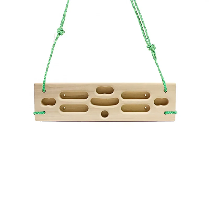 Wood Climbing Fingerboard Climbing Hangboard  Strength Rock Board Portable Pull-up rock climbing hangboard Grip Easy to Install