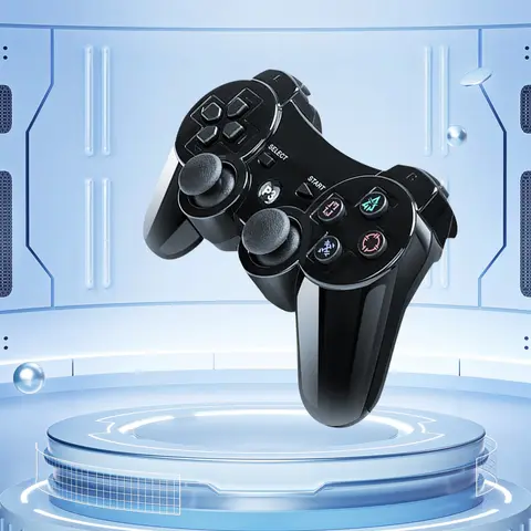 For Sony PS3 Wireless Game Controller 2.4Ghz Lag-Free Handle Dual Vibration Joystick For PlayStation Slim Pro/PC/TV/ Accessories
