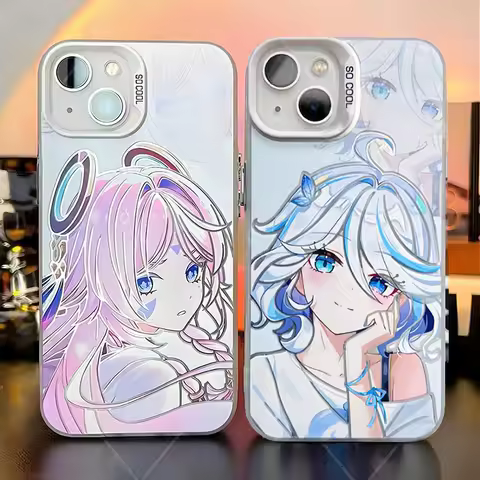 Genshin Impact Furina Citlali Girl Case For Samsung Galaxy S25 S24 Ultra S23 FE S22 Plus A15 A56 A55 A35 Cover Hard Shockproof