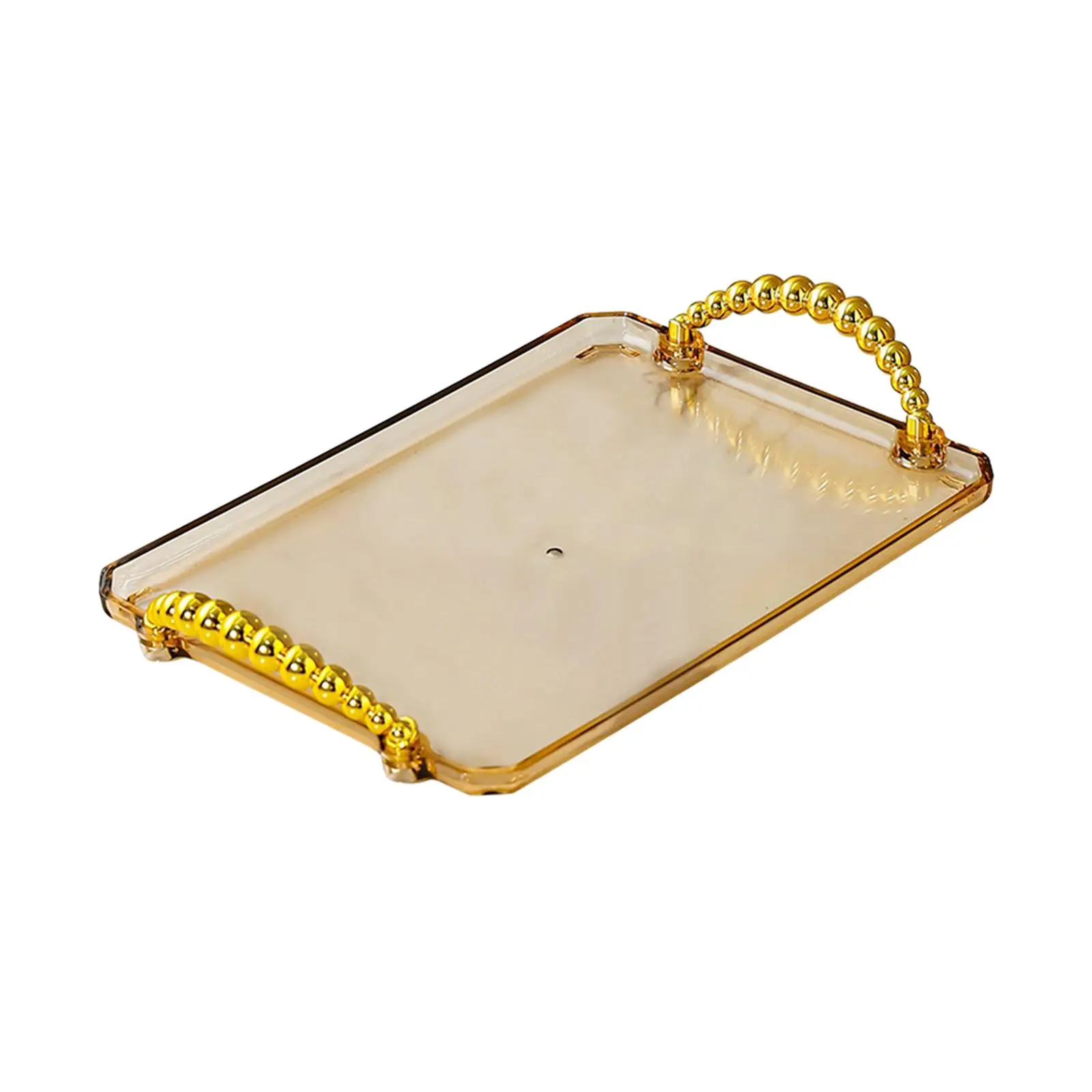 Rectangular Serving Platters Storage Organizer Bathroom Vanity Tray for Dressing