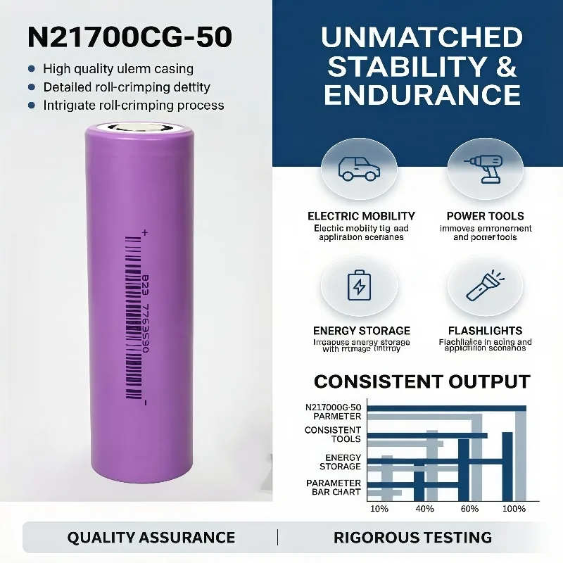 N21700CG-50 21700 battery cell adult balanced body sensing car large capacity power battery matching battery cell