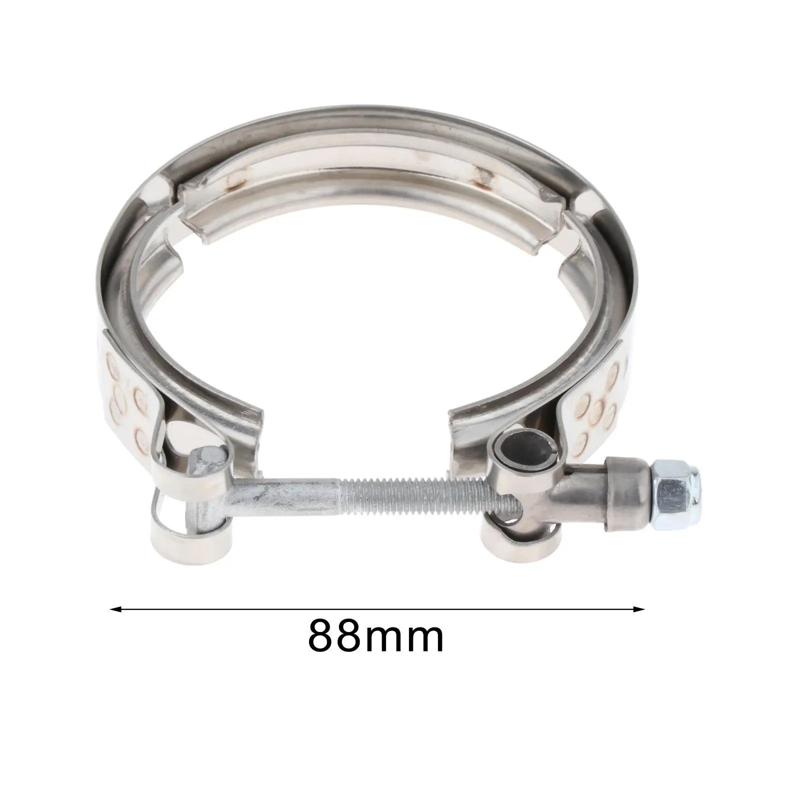 Turbo Exhaust Outlet Clamp สแตนเลส Downpipe V Band Clamp