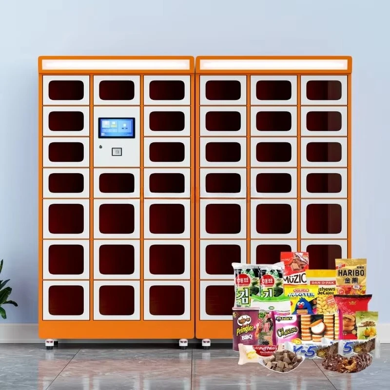 Customized Automatic Smart Self-Service Locker Vending Machine Gifts Flowers Fruits Vegetables