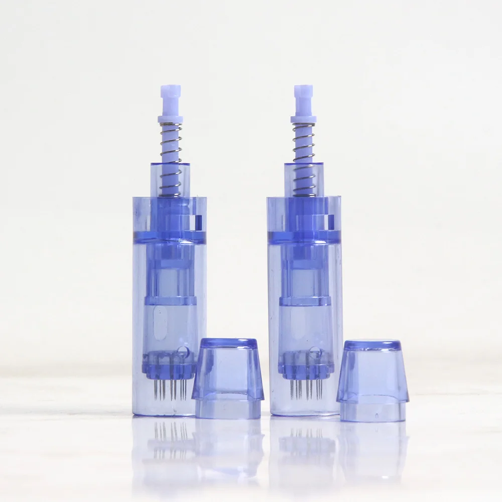 100 Stuks Safty Naald Cartridge Derma Pen Naalden Bajonetpatroon Vervanging Micronaalden Dor Dermapen A1/M5/M7/E300