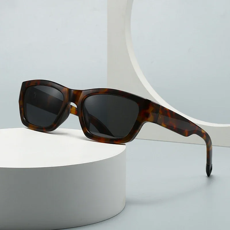 JNPCXI New Fashion Square Men Sunglasses Women Ins Popular Gradient Shades Sun Glasses UV400