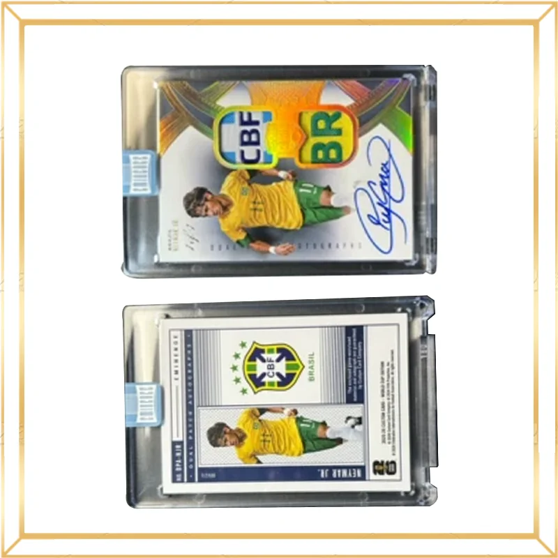 DIY Handmade Soccer Replica Trading Cards Messi Ronaldo Yamal Mbappe Haaland Star Collectible Cards Hot Sale for Football Fans