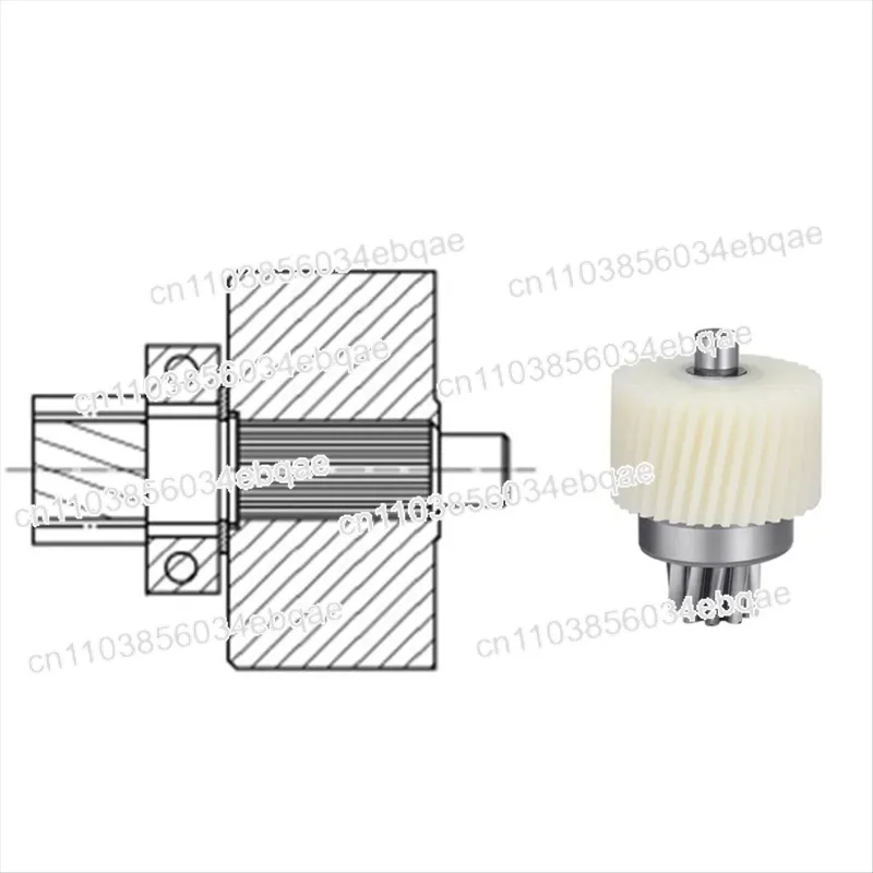 For Tongsheng TSDZ2B Mid Drive Motor Upgrade Part Gear Electric Bicycle Conversion Kit Rich